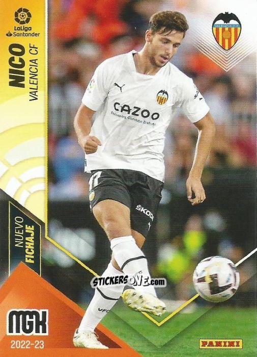 Cromo Nico - Liga 2022-2023. Megacracks n. 458 - Panini