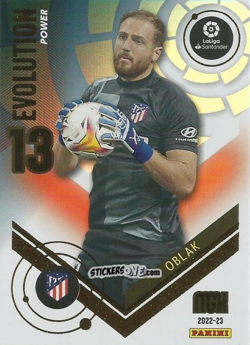 Cromo Oblak - Liga 2022-2023. Megacracks n. P397 - Panini