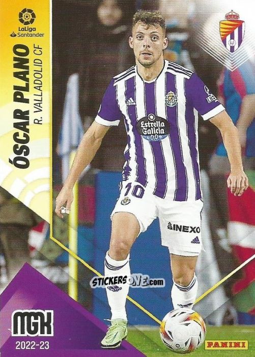 Sticker Óscar Plano - Liga 2022-2023. Megacracks n. 347 - Panini