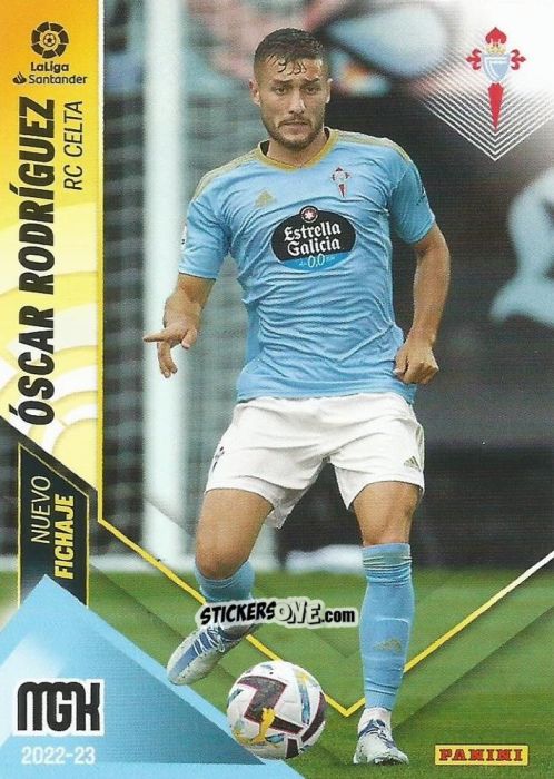 Figurina Oscar Rodríguez - Liga 2022-2023. Megacracks n. 439 - Panini