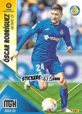 Sticker Óscar Rodríguez - Liga 2022-2023. Megacracks n. 186 - Panini
