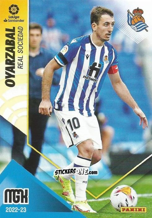 Figurina Oyarzabal - Liga 2022-2023. Megacracks n. 294 - Panini