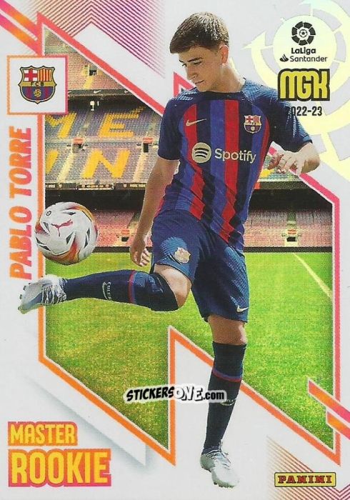 Cromo Pablo Torre - Liga 2022-2023. Megacracks n. 426 - Panini