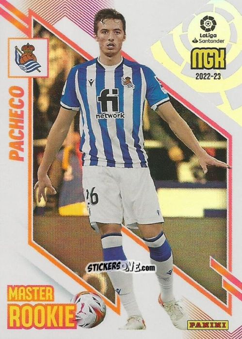 Cromo Pacheco - Liga 2022-2023. Megacracks n. 427 - Panini