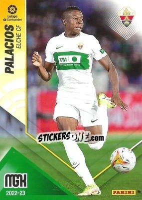 Sticker Palacios - Liga 2022-2023. Megacracks n. 139 - Panini