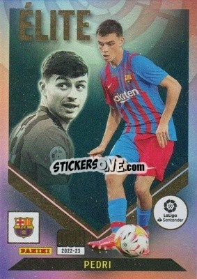 Sticker Pedri - Liga 2022-2023. Megacracks n. 8 - Panini