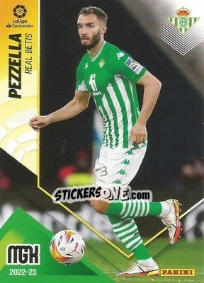 Sticker Pezzella - Liga 2022-2023. Megacracks n. 88 - Panini