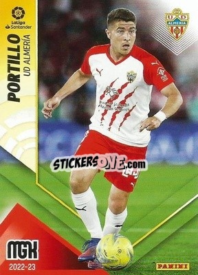 Sticker Portillo - Liga 2022-2023. Megacracks - Panini