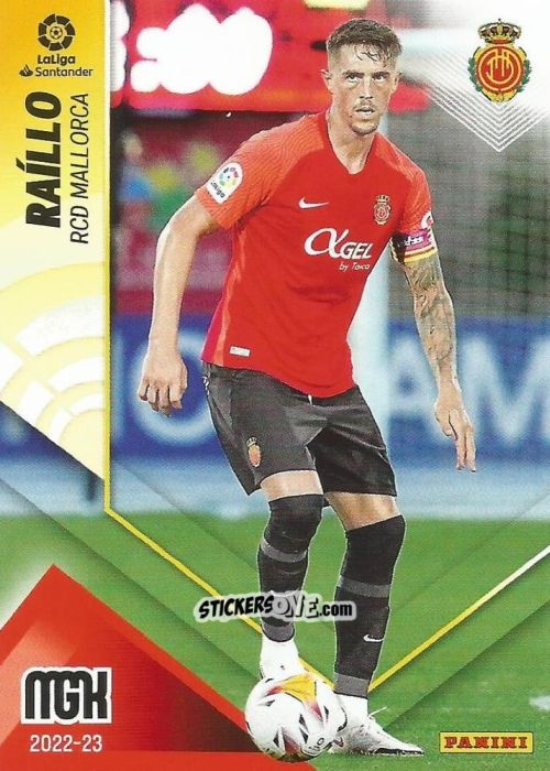 Cromo Raillo - Liga 2022-2023. Megacracks n. 232 - Panini