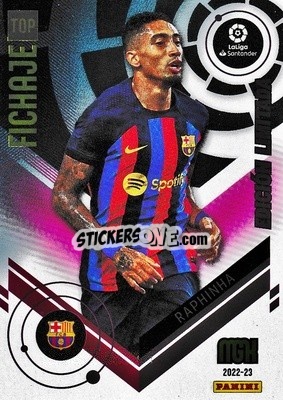 Sticker Raphinha - Liga 2022-2023. Megacracks n. LE-RA - Panini