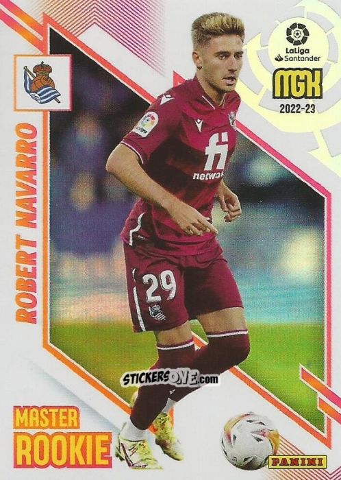 Figurina Robert Navarro - Liga 2022-2023. Megacracks n. 429 - Panini