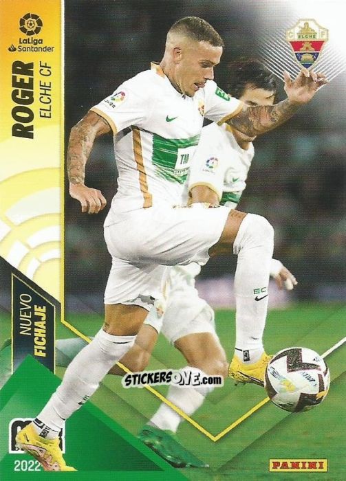 Sticker Roger - Liga 2022-2023. Megacracks n. 455 - Panini