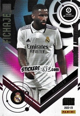 Cromo Rudiger - Liga 2022-2023. Megacracks - Panini