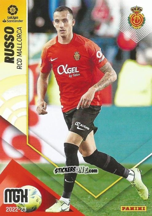Figurina Russo - Liga 2022-2023. Megacracks n. 230 - Panini
