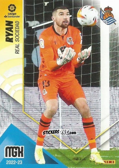 Figurina Ryan - Liga 2022-2023. Megacracks n. 282 - Panini
