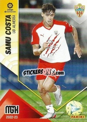 Sticker Samu Costa - Liga 2022-2023. Megacracks n. 19 - Panini