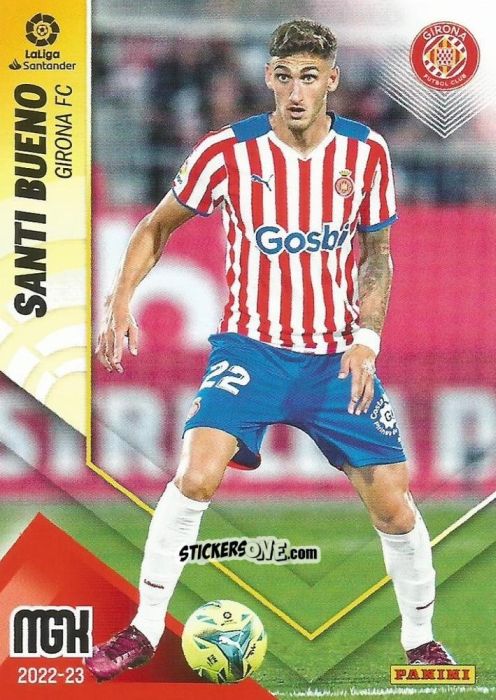 Cromo Santi Bueno - Liga 2022-2023. Megacracks n. 194 - Panini