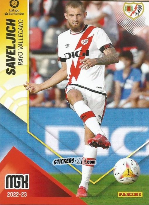 Sticker Saveljich - Liga 2022-2023. Megacracks n. 266 - Panini