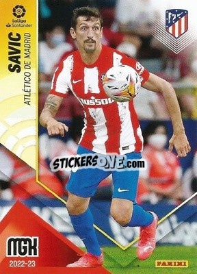 Sticker Savic - Liga 2022-2023. Megacracks - Panini