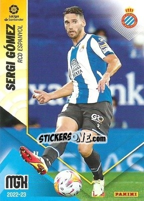 Sticker Sergi Gómez - Liga 2022-2023. Megacracks n. 159 - Panini