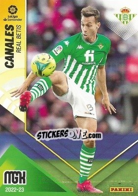 Sticker Sergio Canales - Liga 2022-2023. Megacracks n. 94 - Panini