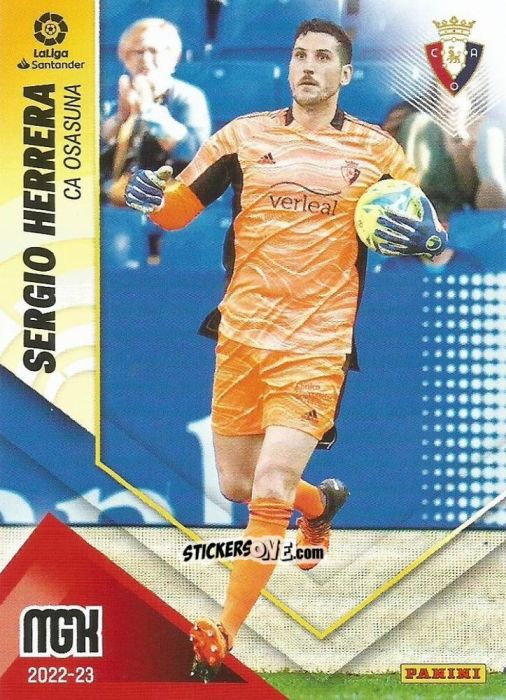 Sticker Sergio Herrera - Liga 2022-2023. Megacracks n. 245 - Panini