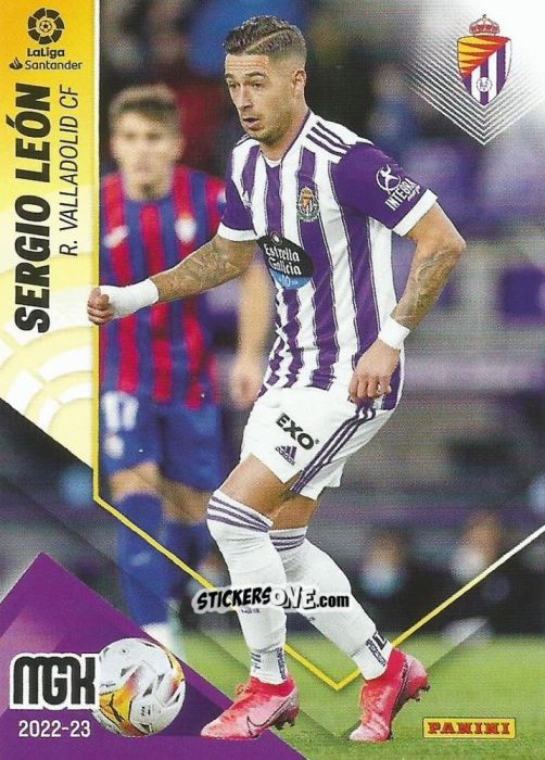 Sticker Sergio León - Liga 2022-2023. Megacracks n. 350 - Panini