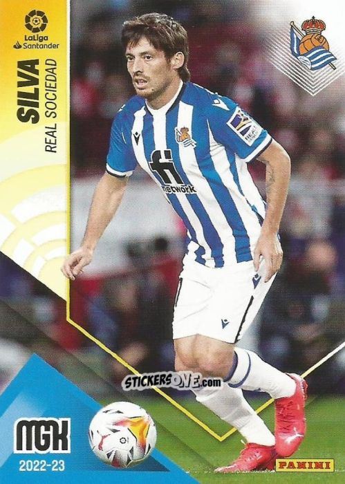 Sticker Silva - Liga 2022-2023. Megacracks n. 293 - Panini