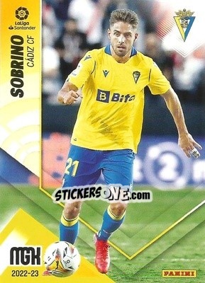 Sticker Sobrino - Liga 2022-2023. Megacracks n. 115 - Panini