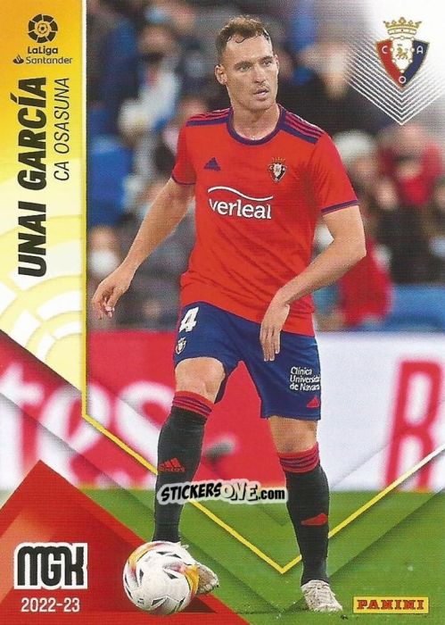 Sticker Unai García - Liga 2022-2023. Megacracks n. 250 - Panini