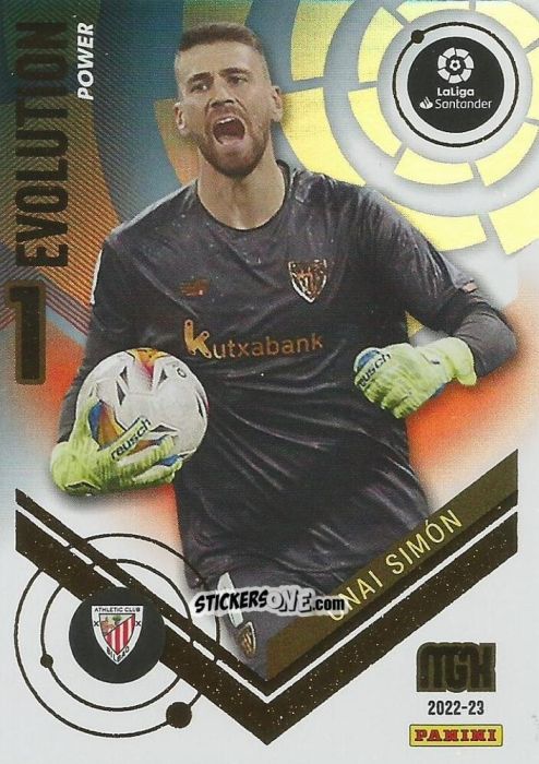 Cromo Unai Símon - Liga 2022-2023. Megacracks n. P402 - Panini