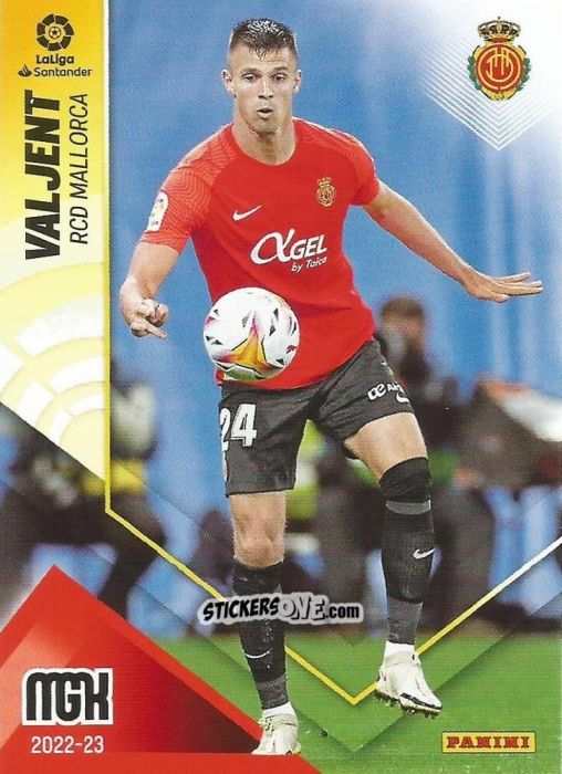 Cromo Valjent - Liga 2022-2023. Megacracks n. 231 - Panini