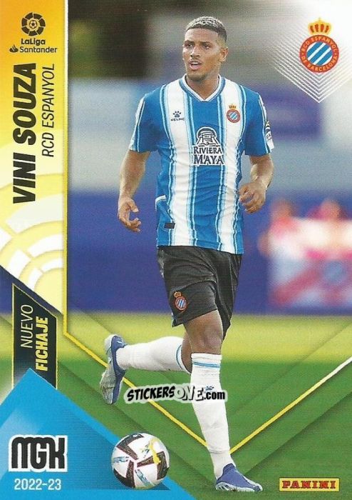 Figurina Vini Souza - Liga 2022-2023. Megacracks n. 452 - Panini