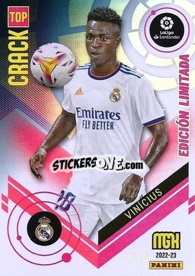 Sticker Vinicius - Liga 2022-2023. Megacracks n. LE-VJ - Panini