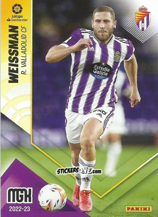 Figurina Weissman - Liga 2022-2023. Megacracks n. 349 - Panini