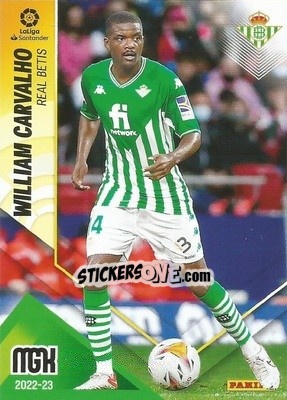 Sticker William Carvalho - Liga 2022-2023. Megacracks n. 92 - Panini