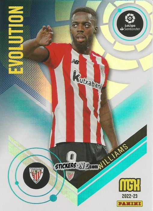 Cromo Williams - Liga 2022-2023. Megacracks n. 404 - Panini