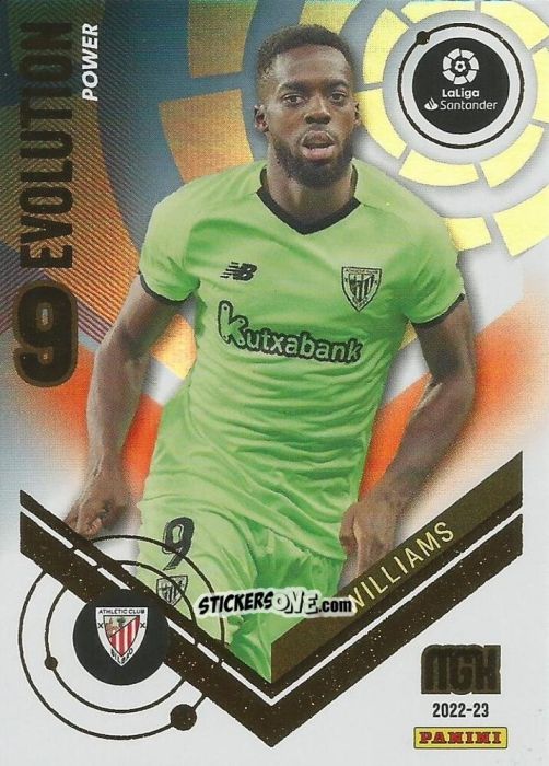 Sticker Williams - Liga 2022-2023. Megacracks n. P404 - Panini