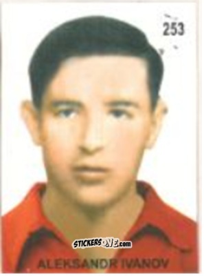 Figurina Aleksandr Ivanov - Campeonato Mundial de Futbol 1958 Suecia n. 253 - IMPORTADORES PERUANOS