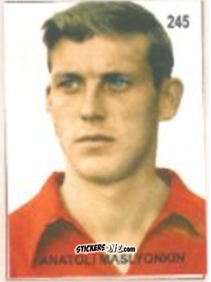Cromo Anatoli Maslyonkin - Campeonato Mundial de Futbol 1958 Suecia n. 245 - IMPORTADORES PERUANOS