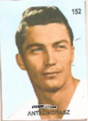 Sticker Antal Kotász - Campeonato Mundial de Futbol 1958 Suecia n. 152 - IMPORTADORES PERUANOS