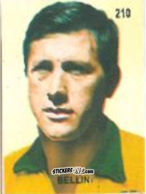 Sticker Bellini - Campeonato Mundial de Futbol 1958 Suecia n. 210 - IMPORTADORES PERUANOS