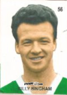 Sticker Billy Bingham - Campeonato Mundial de Futbol 1958 Suecia n. 56 - IMPORTADORES PERUANOS