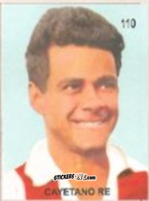 Cromo Cayetano Ré - Campeonato Mundial de Futbol 1958 Suecia n. 110 - IMPORTADORES PERUANOS