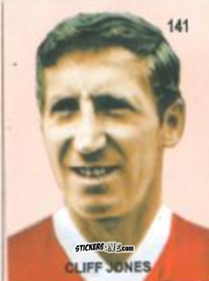 Cromo Cliff Jones - Campeonato Mundial de Futbol 1958 Suecia n. 141 - IMPORTADORES PERUANOS