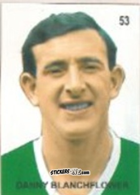 Sticker Danny Blanchflower - Campeonato Mundial de Futbol 1958 Suecia n. 53 - IMPORTADORES PERUANOS