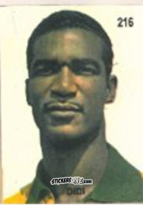 Figurina Didi - Campeonato Mundial de Futbol 1958 Suecia n. 216 - IMPORTADORES PERUANOS