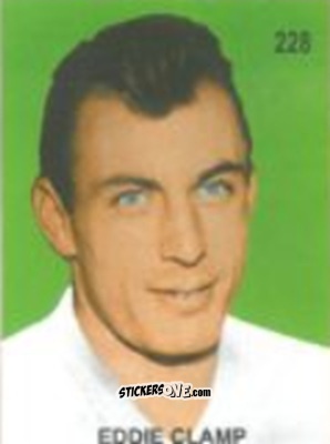 Sticker Eddie Clamp - Campeonato Mundial de Futbol 1958 Suecia n. 228 - IMPORTADORES PERUANOS