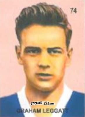 Figurina Graham Leggatt - Campeonato Mundial de Futbol 1958 Suecia n. 74 - IMPORTADORES PERUANOS