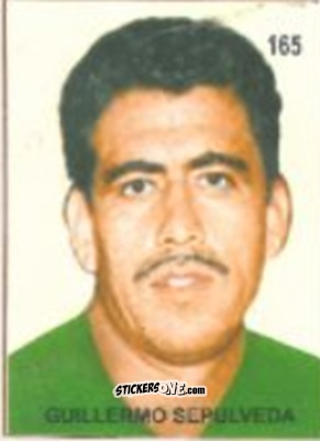 Figurina Guillermo Sepúlveda - Campeonato Mundial de Futbol 1958 Suecia n. 165 - IMPORTADORES PERUANOS